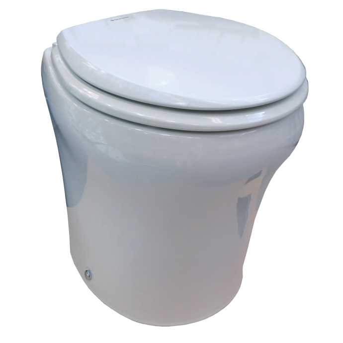 12V 8900 MasterFlush Macerator Toilets Dometic Fisheries Supply