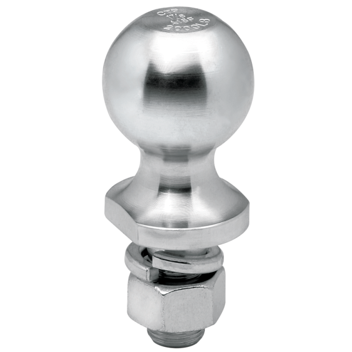 Chrome Steel Hitch Balls Retail Pack