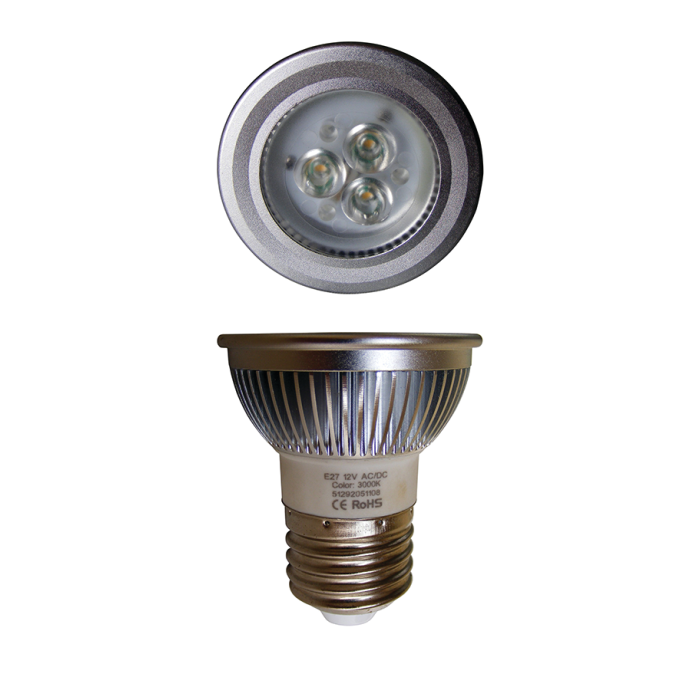12 or 24V Edison 60W LED Medium Screw Base Bulb 1