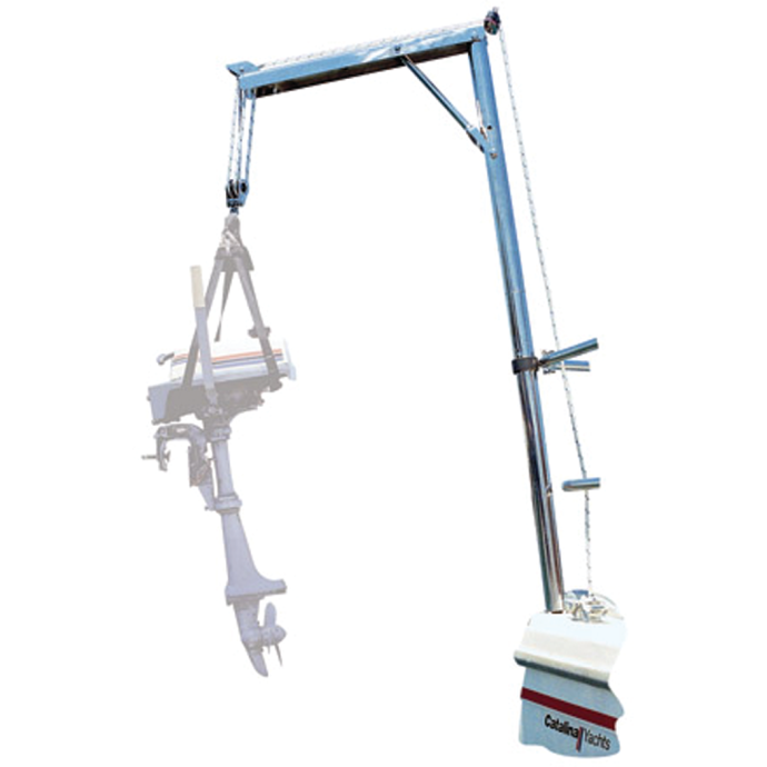 Garhauer Marine Motor Lift with 34Inch Arm Fisheries Supply