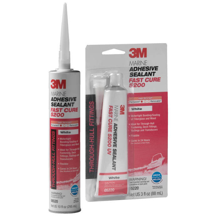 Marine Adhesive Sealant - 5200 Fast Cure - 3M | Fisheries Supply