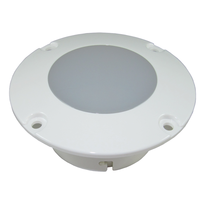 Recessed Courtesy Light Frosted Lens Barnegat Light Fisheries Supply