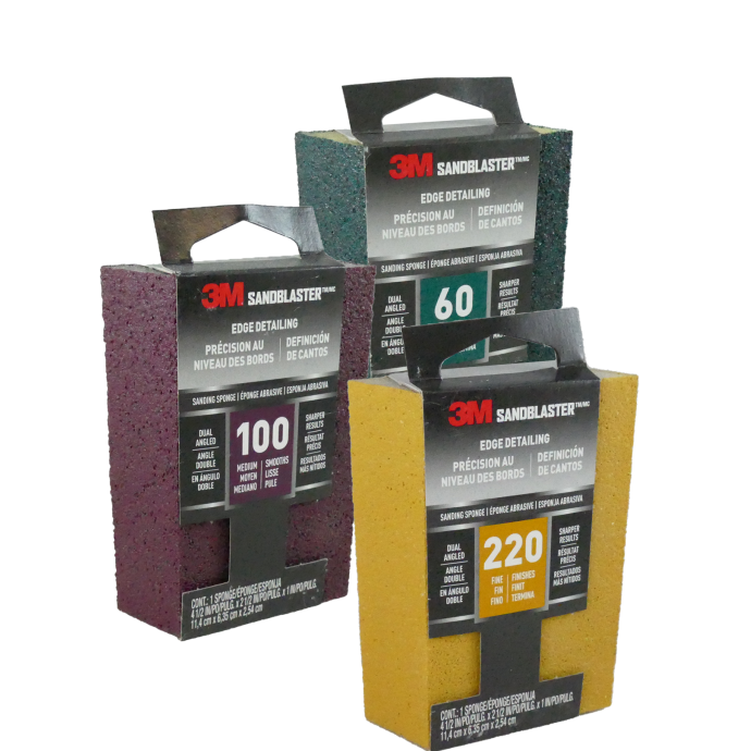 Dual Angle Sanding Sponge 3M Fisheries Supply