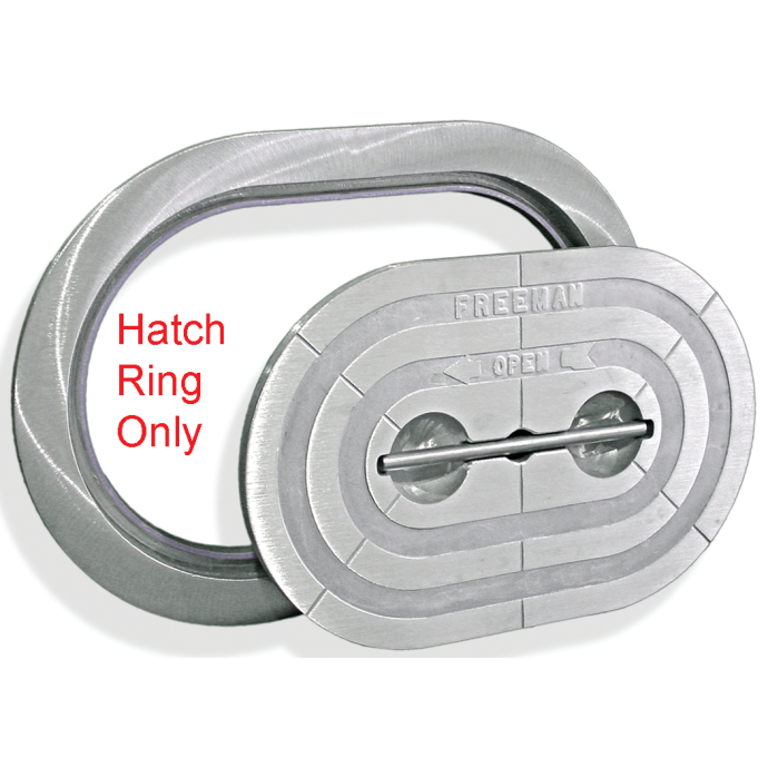 Freeman Rectangle Hatch Rings