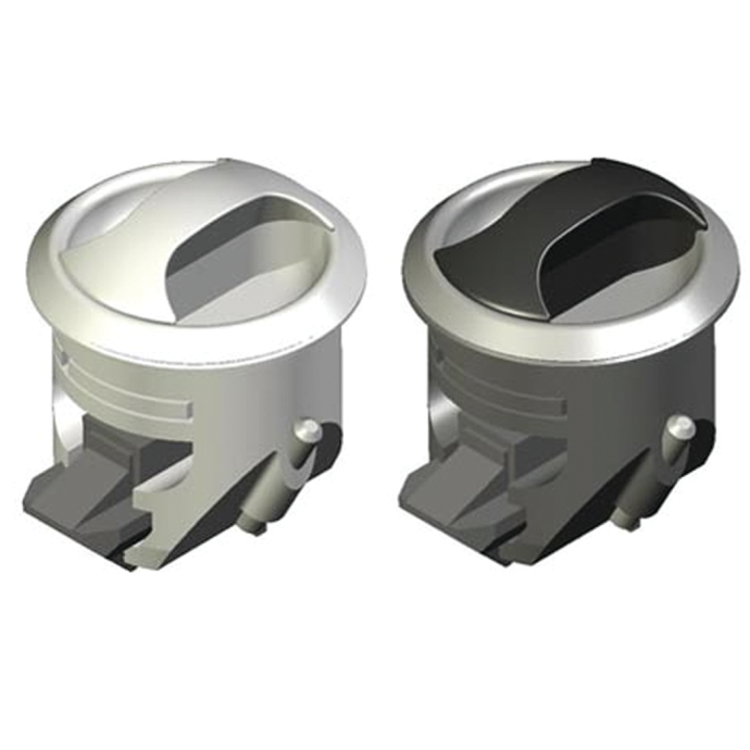 Southco Novibra Push To Latch - White