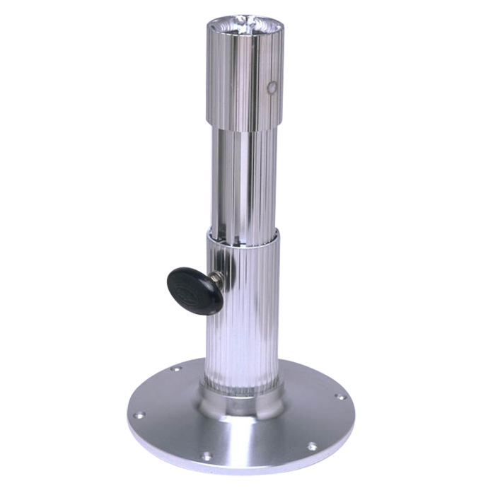 Fluted Series Adjustable Height Pedestal Stanchions Garelick