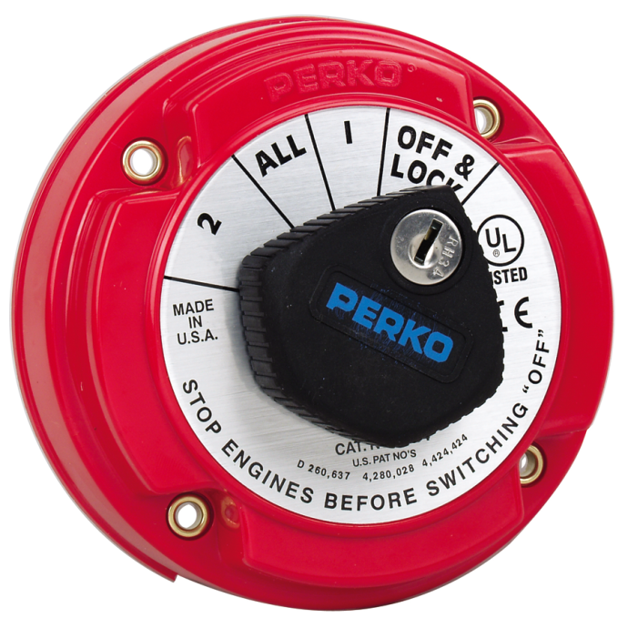 Alternator Field Disconnect Battery Switch Perko Fisheries Supply