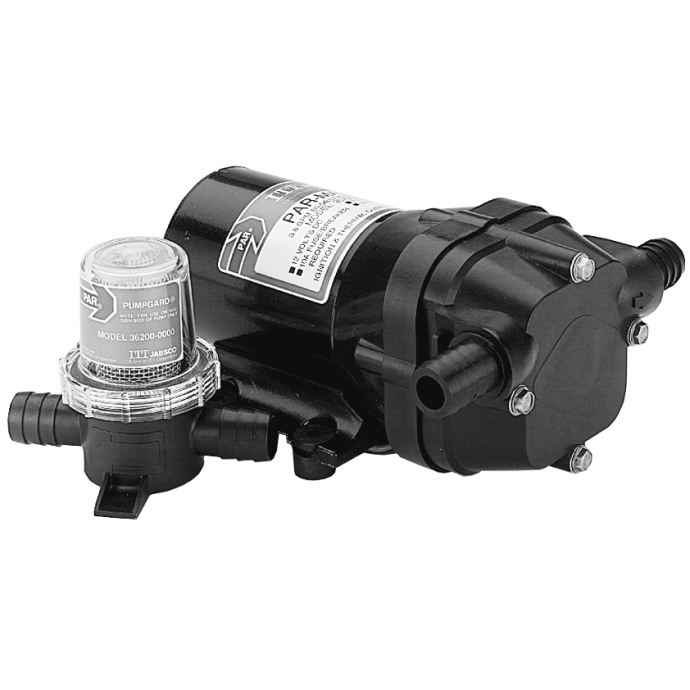 Par Max 4 Bilge Livewell Pumps Jabsco Fisheries Supply