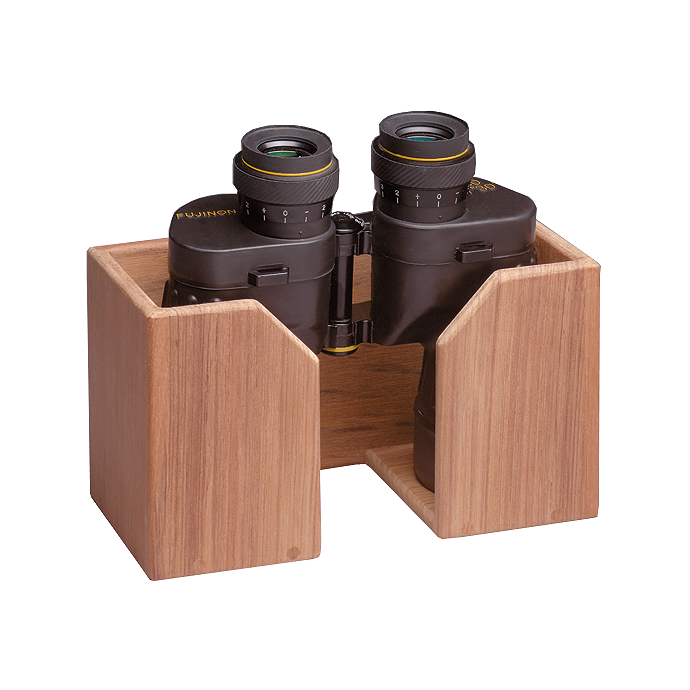 Teak Binocular Rack Whitecap Industries Fisheries Supply