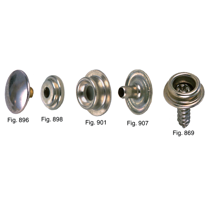 Durable Type Canvas Snap Fasteners Perko Fisheries Supply