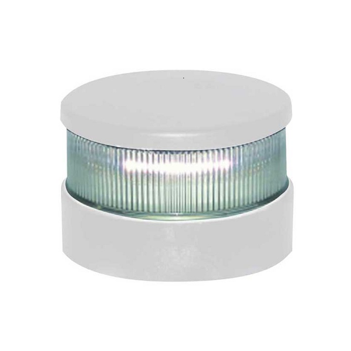 Aqua Signal Series 34 LED All-Round Navigation Light with White Beam & White Housing