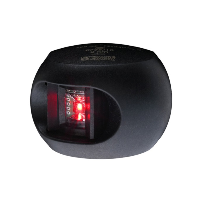 Aqua Signal Series 34 Led Nav Light Port Black Fisheries Supply