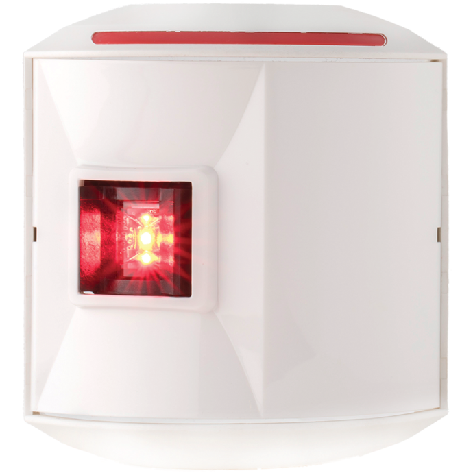 Series 44 LED Navigation Light - Port, White Housing