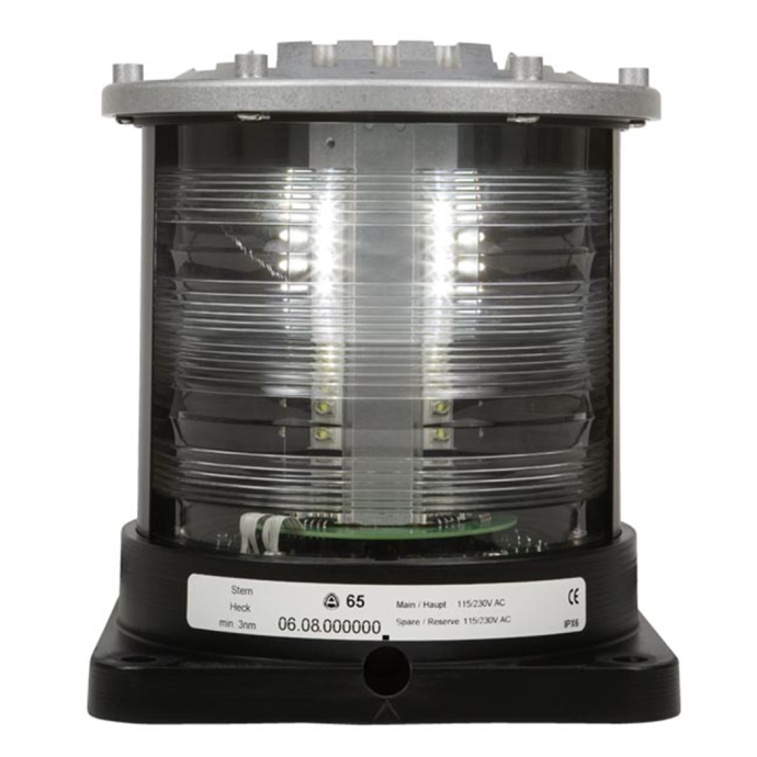 Aqua Signal 3NM Series 65 LED Double Stern Nav Light AC Fisheries