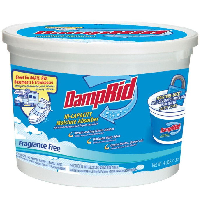 front view of DampRid Hi-Capacity Chemical Moisture Absorber