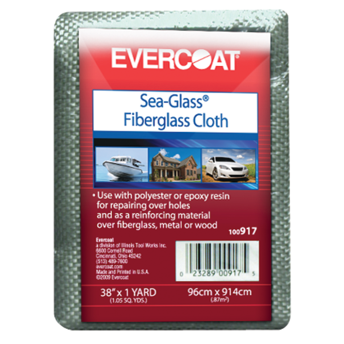 SeaGlass Fiberglass Cloth 6 oz Evercoat Fisheries Supply