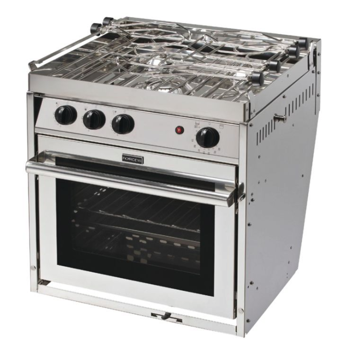 Force 10 63351 3 Burner Stove Gimballed Fisheries Supply