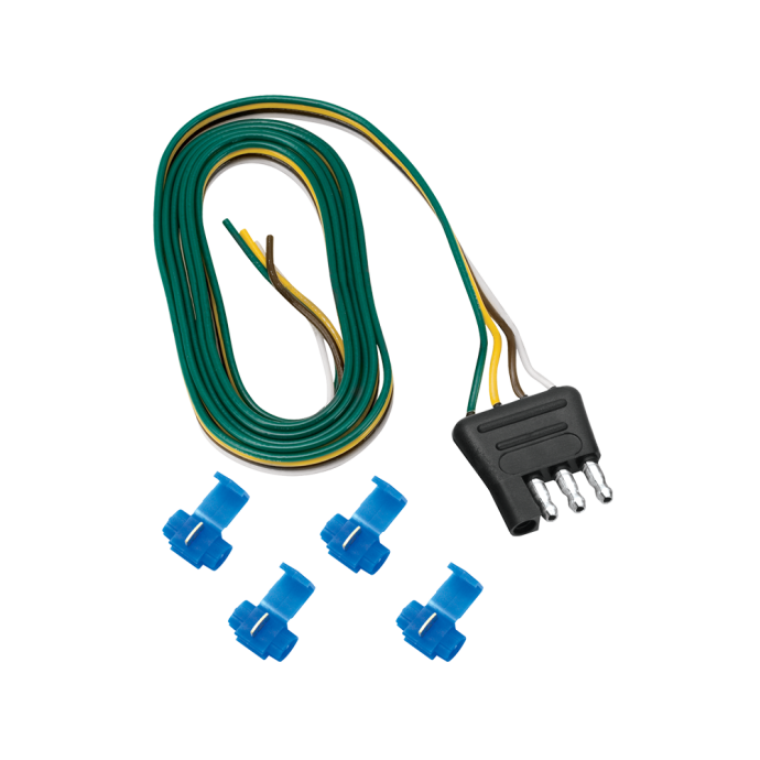 4-Way Flat Trailer End Wire Harnesses