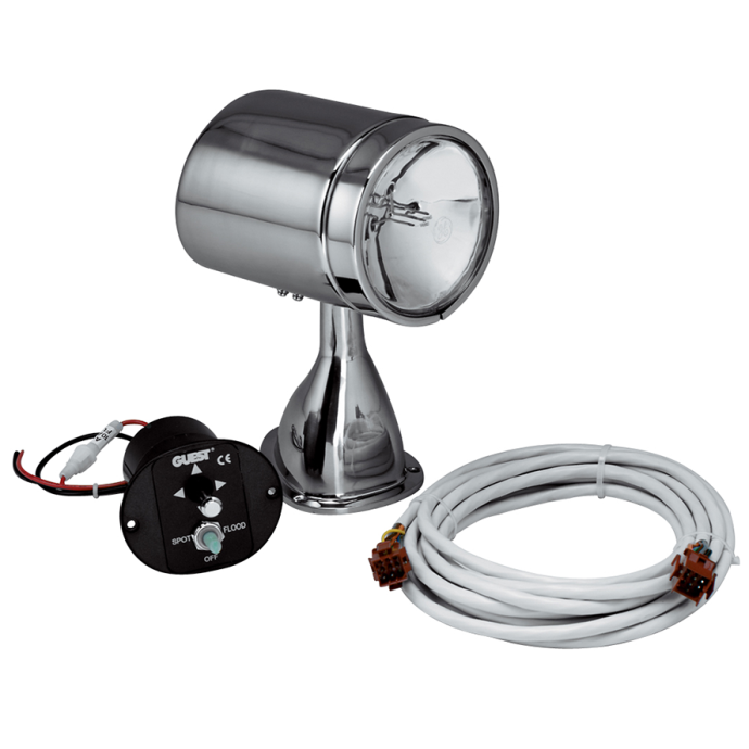 22040a of Guest Guest Remote Stainless Steel Halogen Spotlight