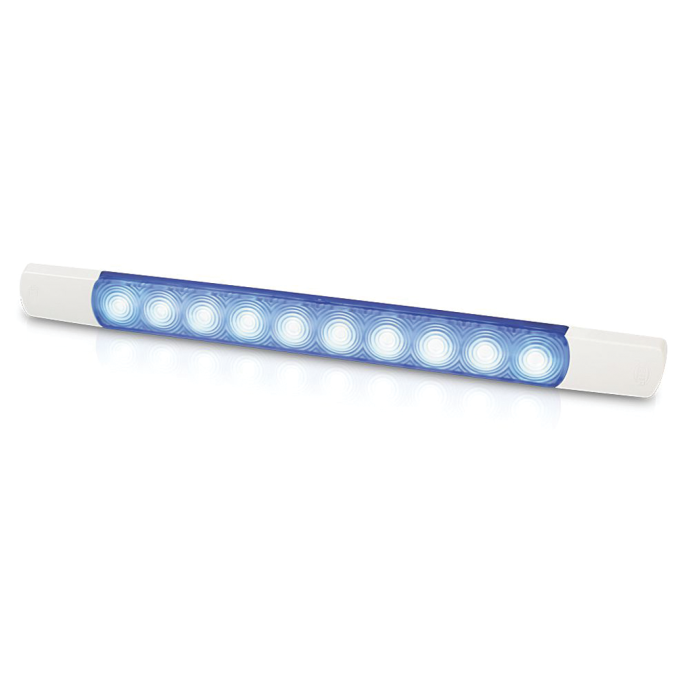 Hella 1.5W Courtesy LED Surface Mount Strip Lamp - Blue LED