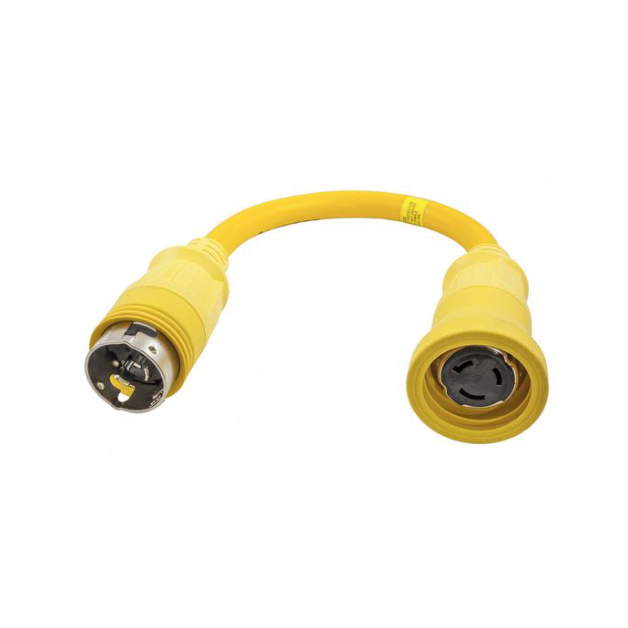 Hubbell Molded Pigtail Shore Power Adapters Hubbell Fisheries Supply