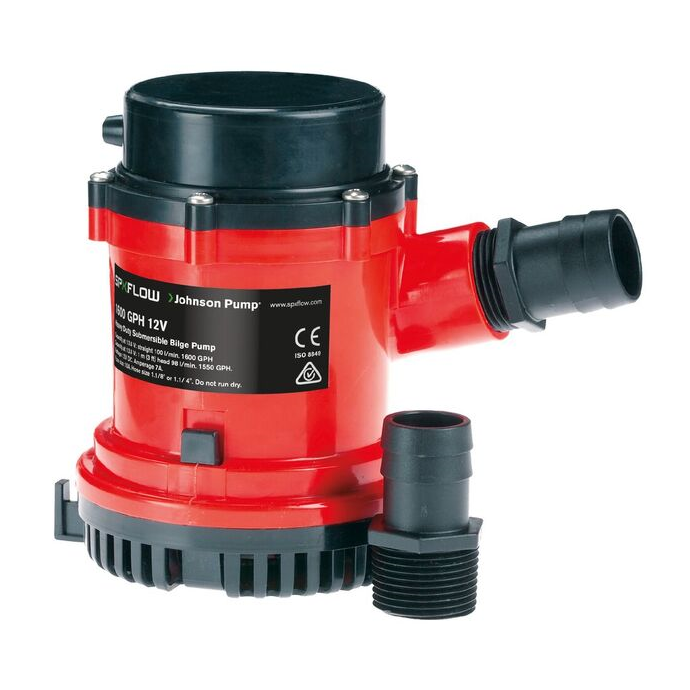 1600 GPH High Capacity Bilge Pump