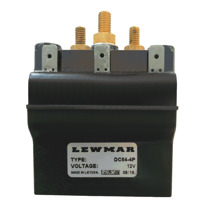 Lewmar 52531 12v Solenoid Dual Direction Light Weight 12v Solenoid Dual 