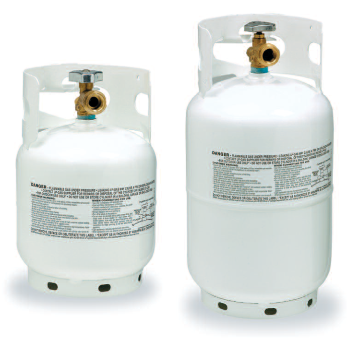 Steel Propane Cylinders Vertical TC Manchester Tanks Fisheries