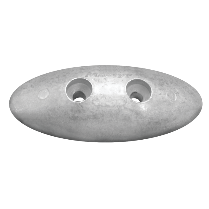 cmm24a of Martyr M24 Two Hole Rounded Oval Plate Anode - Aluminum