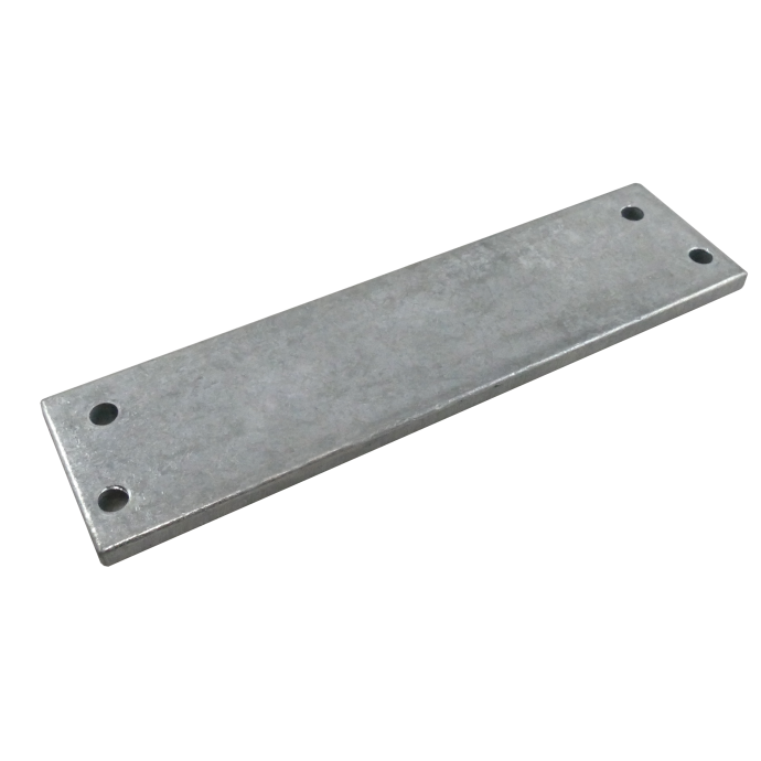 front of Martyr Mercury, Force, Mariner Outboard Bar Anode - Zinc