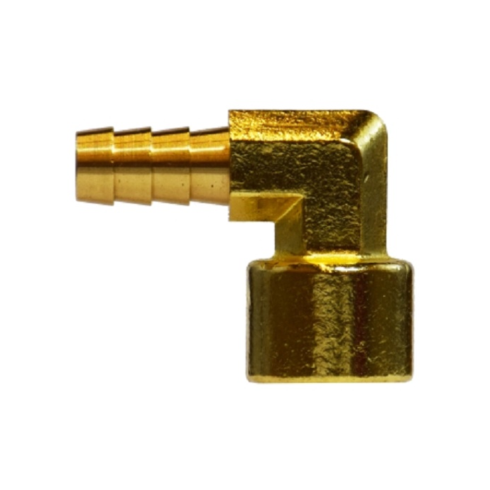 90 Deg Female Hose Barb Elbow