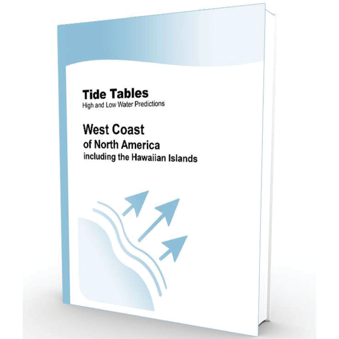 2022 Tidal Current Tables - West Coast of N & S America inc Hawaii