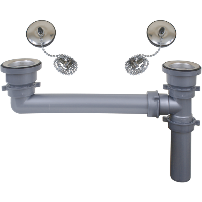 11/2" Double Drain Kit Scandvik Fisheries Supply