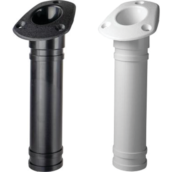 Angled Flush Mount Rod Holder All Plastic SeaDog Line Fisheries