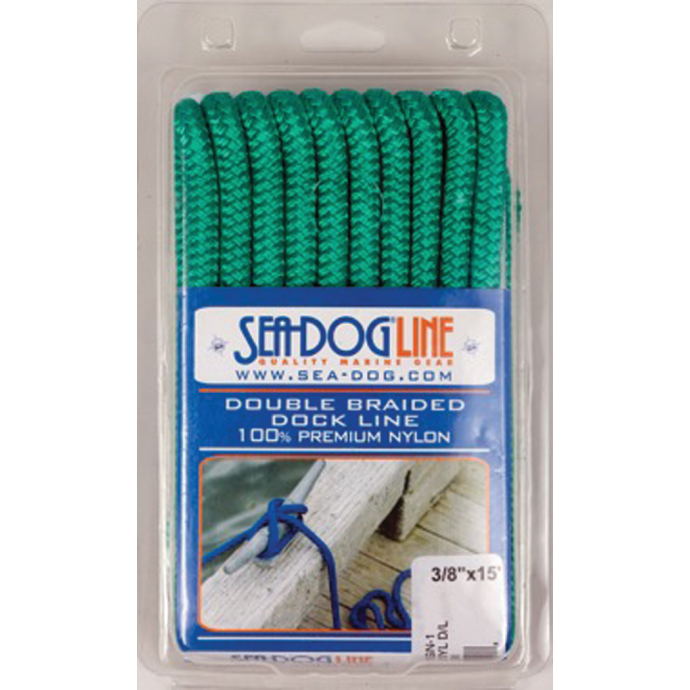 Sea-Dog 302112025Wh-1 Double Braided Nylon Dock Line White 1/2 X 25 Sea-Dog 302112025Wh-1 Double Braided Nylon Dock Line White 1/2 X 25