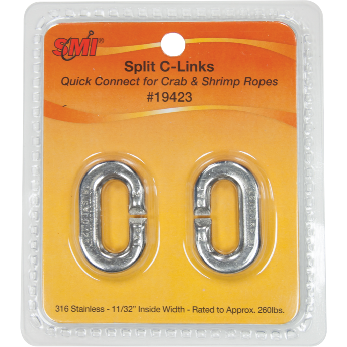 Split C-Links - Stainless Steel