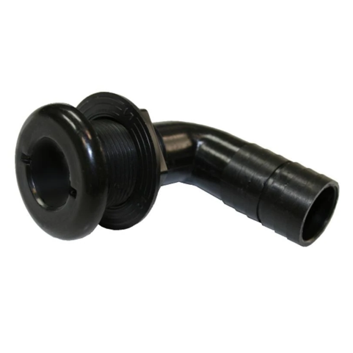 thumbnail image 2 of TH Marine Black Thru Hull Fitting - TH 500 P - Bulk Purchase 2 of 3