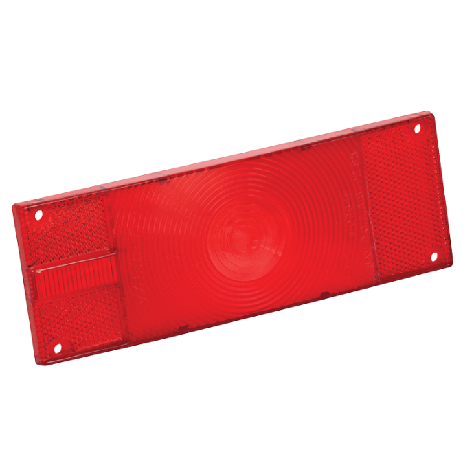 Wesbar 102641 LED Tail Lights Red Lens Fisheries Supply
