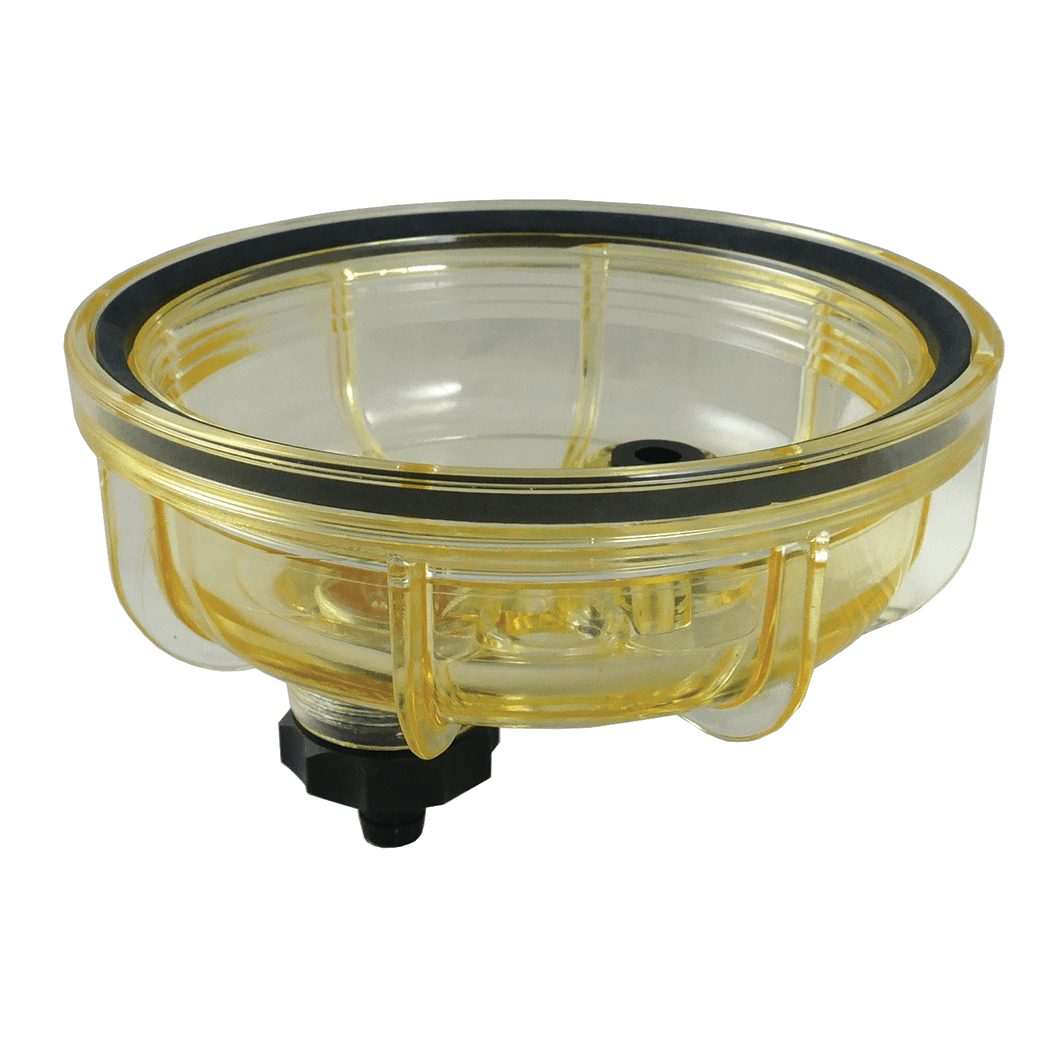 Replacement Clear Bowl - for Racor 400FTS Spin-On Filters