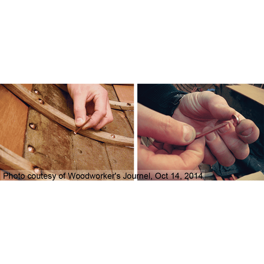 Davey & Co Square Copper Boat Nails Fisheries Supply