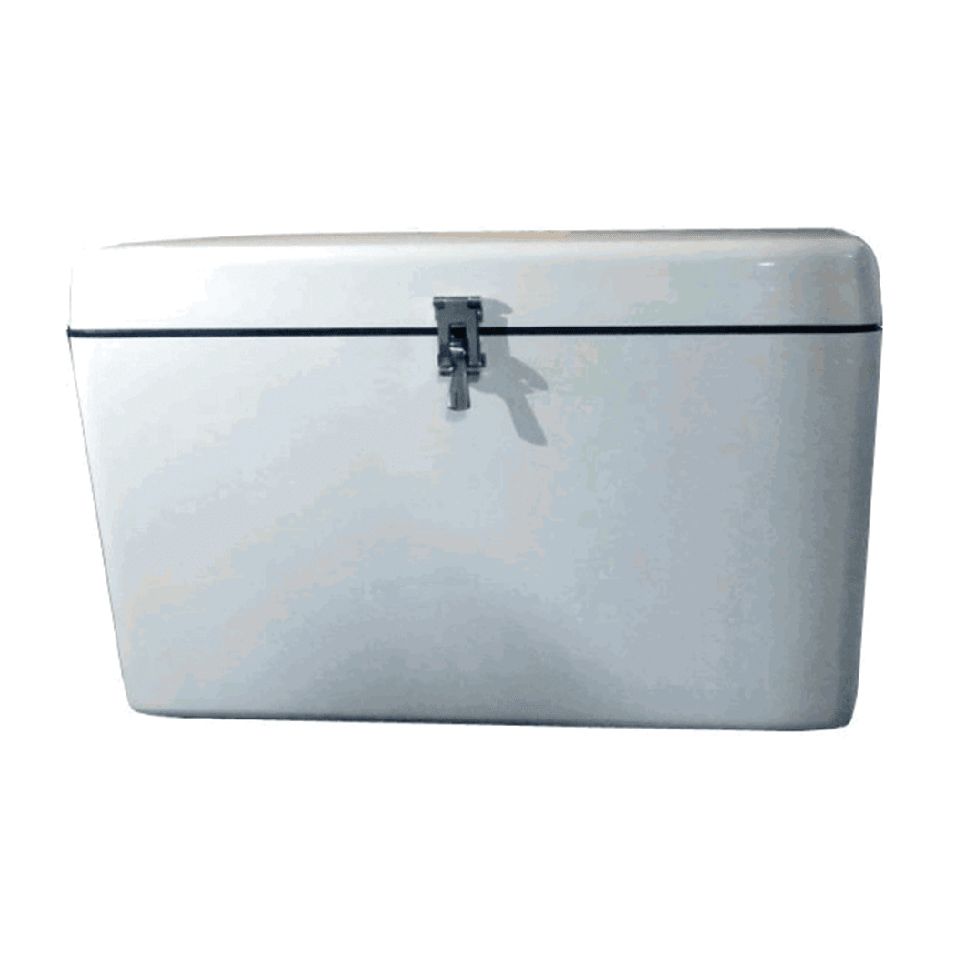 Short Roto-Molded Dual Tank LPG Locker - Fully Rigged for 10 or 11 lb Tanks