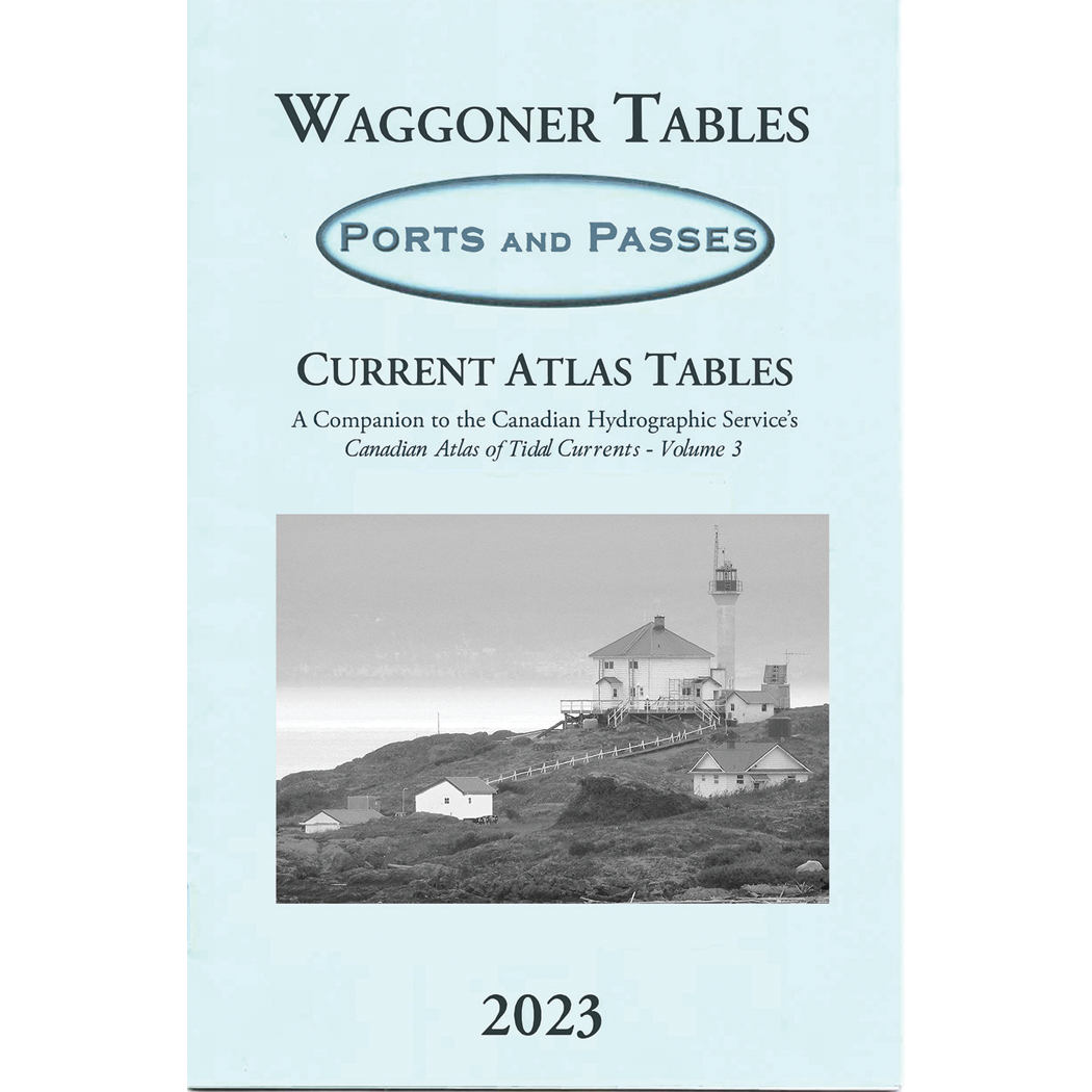 Waggoner / Ports and Passes Current Atlas Tables - 2023