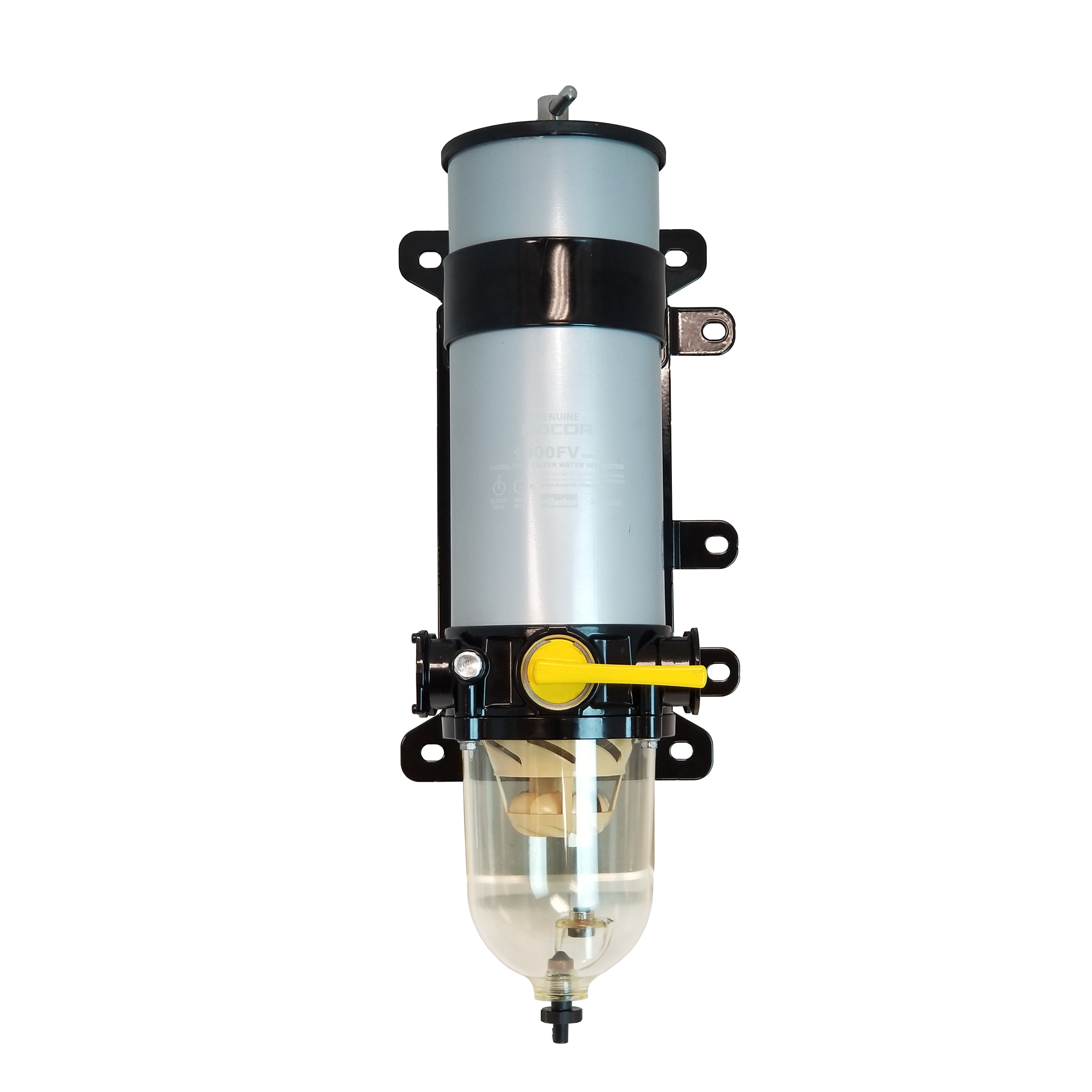 1000FV Turbine Series Diesel Fuel Filters - w/ Heater & Clear Bowl