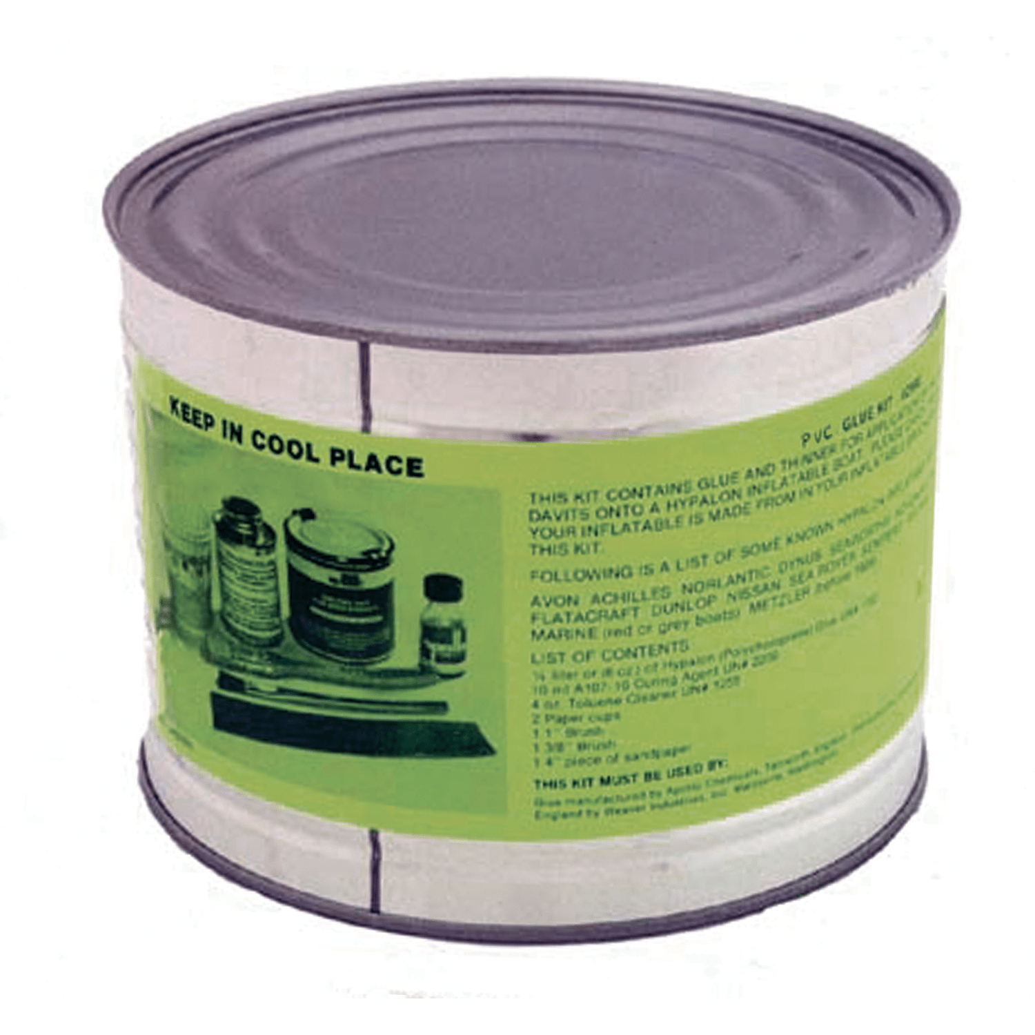 PVC GLUE KIT METAL CAN