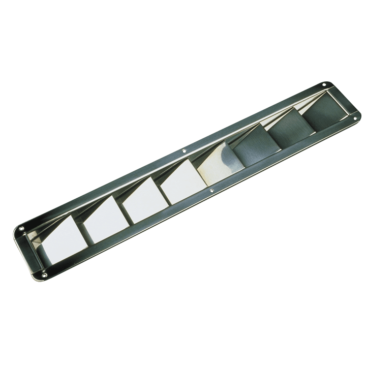Recessed Louvered 8 Slot Vent