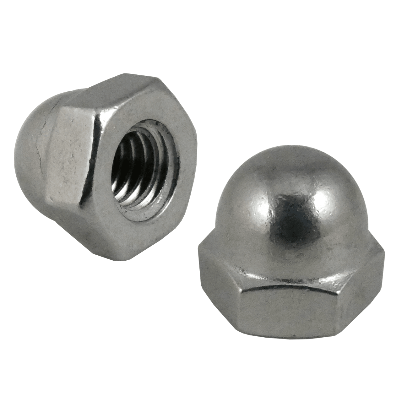Marine Grade Cap Nuts & Machine Screw Nuts Fisheries Supply