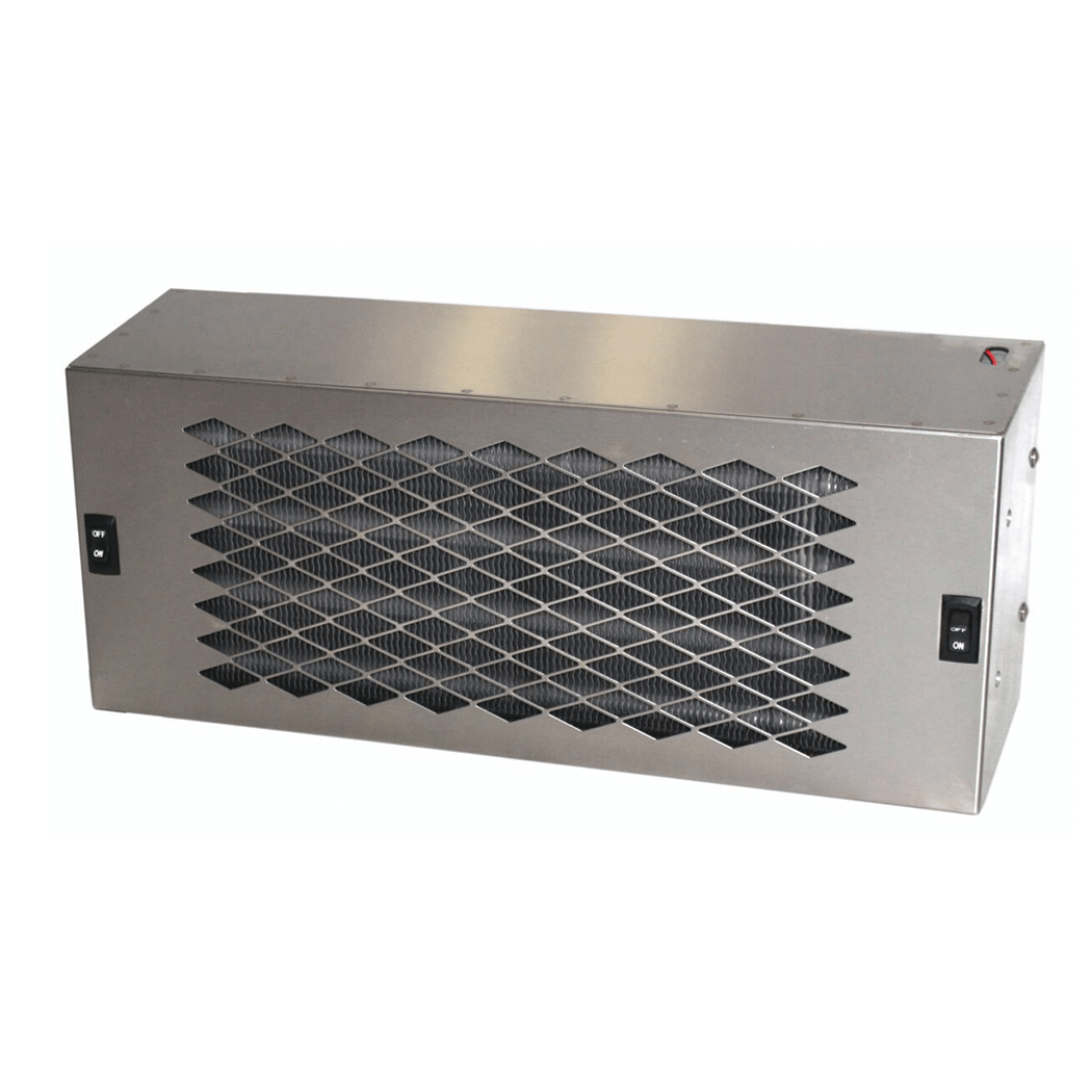 S.S. 12 V. HEATER W/ DOUBLE FAN