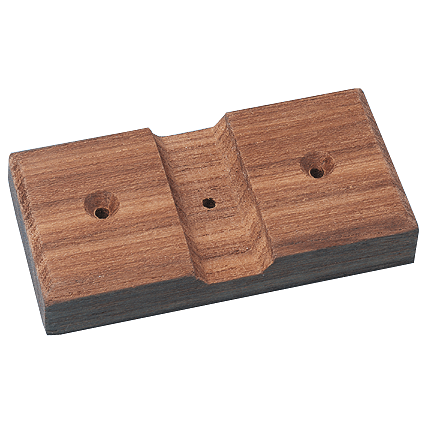 Teak Fishing Rod Storage Rack Mounting Boards