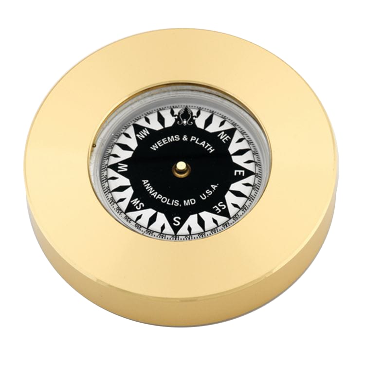 Chart Weights; Brass Compass or Clock