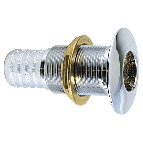 Boat Thru Hull Intake Scoop Fitting - 1 Inch - Marine 316